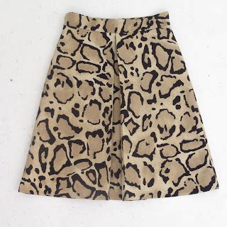 gucci leopard skirt.